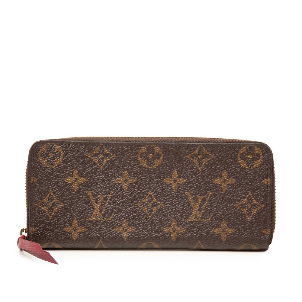 Pre-Loved Louis Vuitton Monogram Clemence Long Wallet